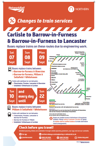 Changes to Train Services - Sept 2024