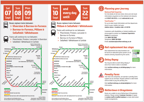 Eskmeals Viaduct closure 2 - Sept 2024